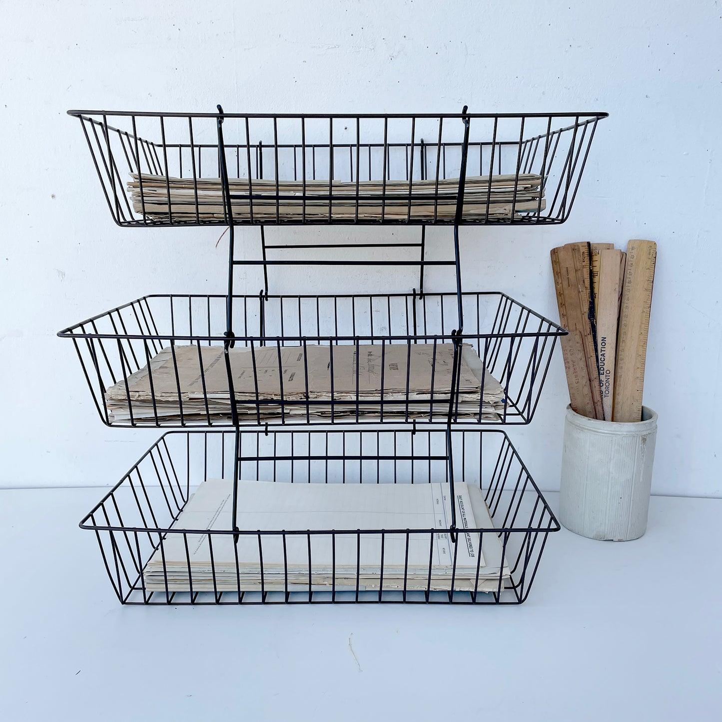 Vintage Wire In-trays