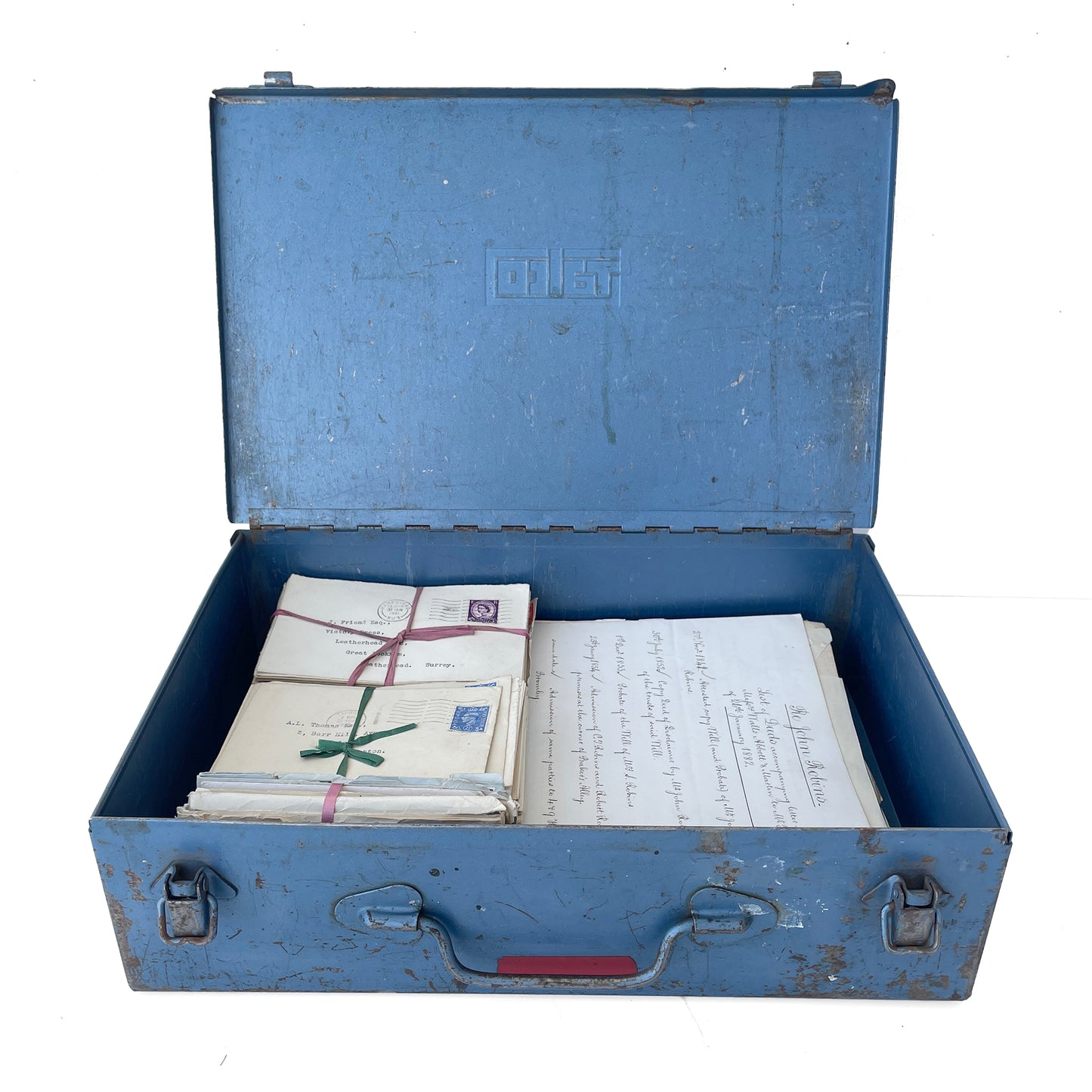 Vintage Metal Case – Blue – Option 2