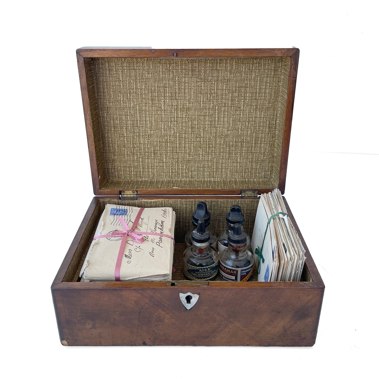 Early 20th Century Desktop Storage Box