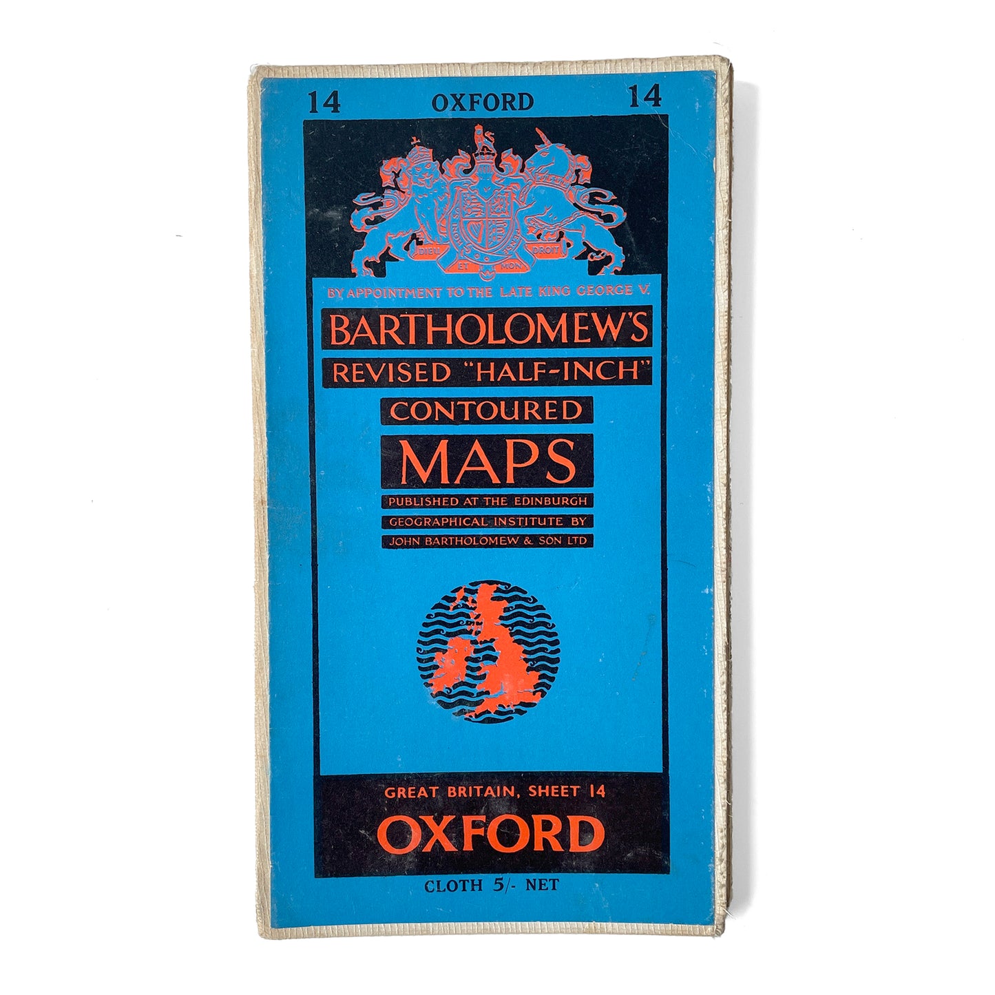 1961 Map of Oxford