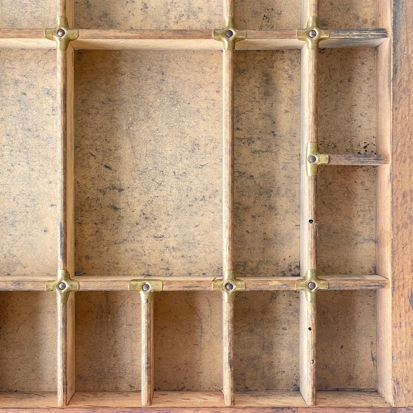 Early 20th Century Letterpress Type Tray - Option 1