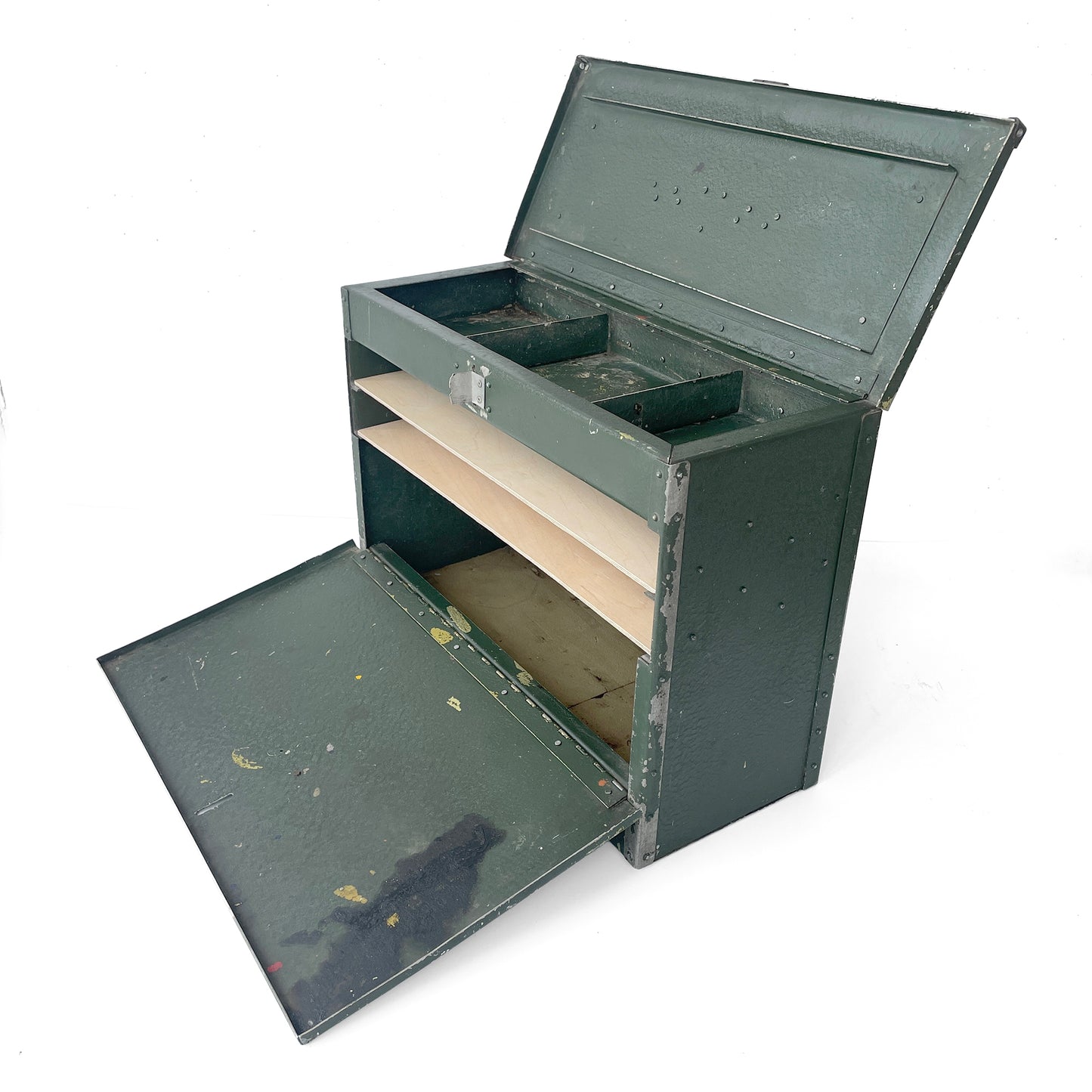 Fabulous 1940s Toolbox / Desktop Storage