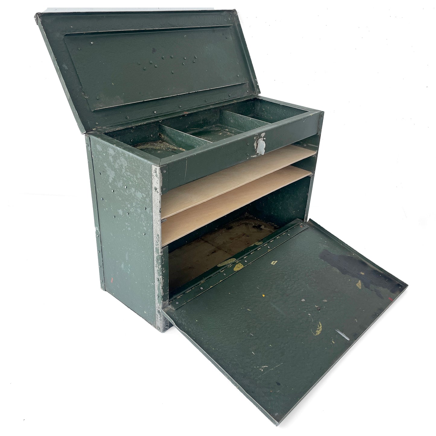 Fabulous 1940s Toolbox / Desktop Storage