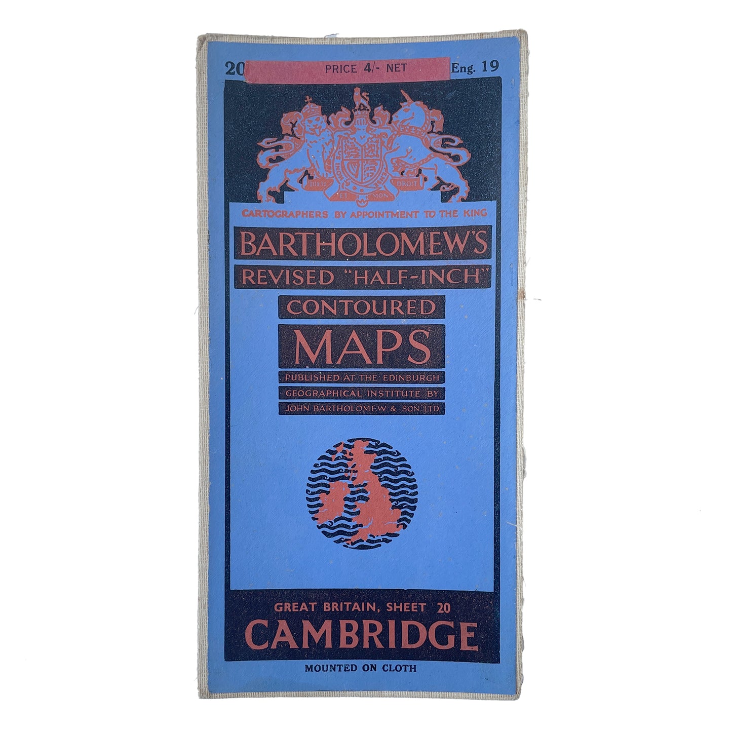 1950s Map of Cambridge