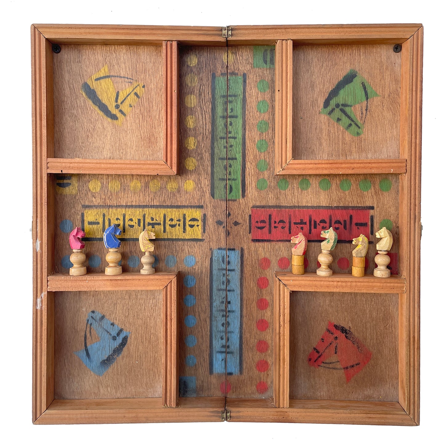 Early 20th Century Racing Horse Board Game
