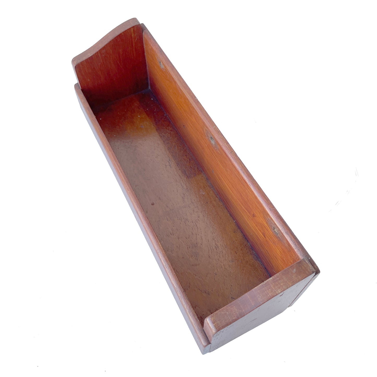 Desktop or Wall Mounted Shelf from a 1950s Boat