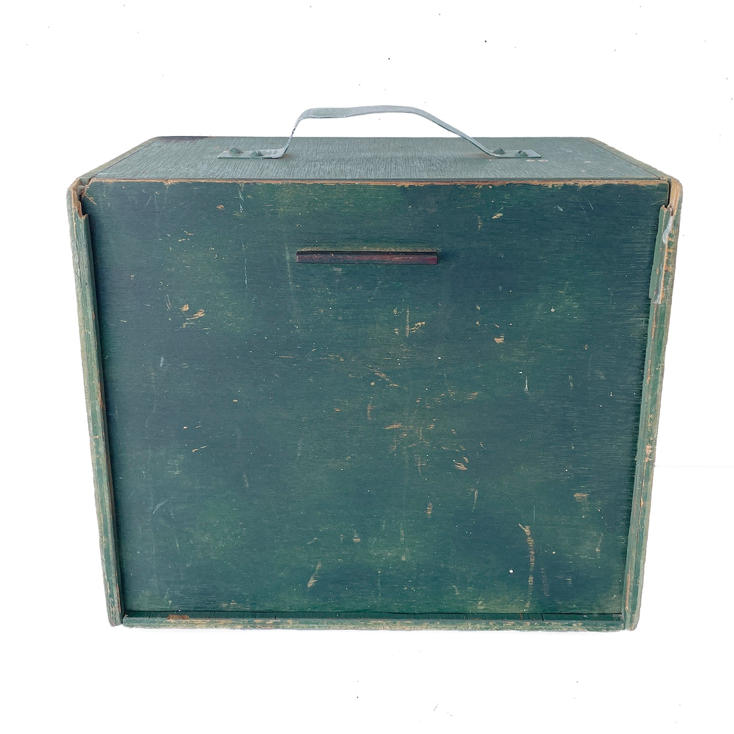 Scratch Built Desktop Storage Box - Green