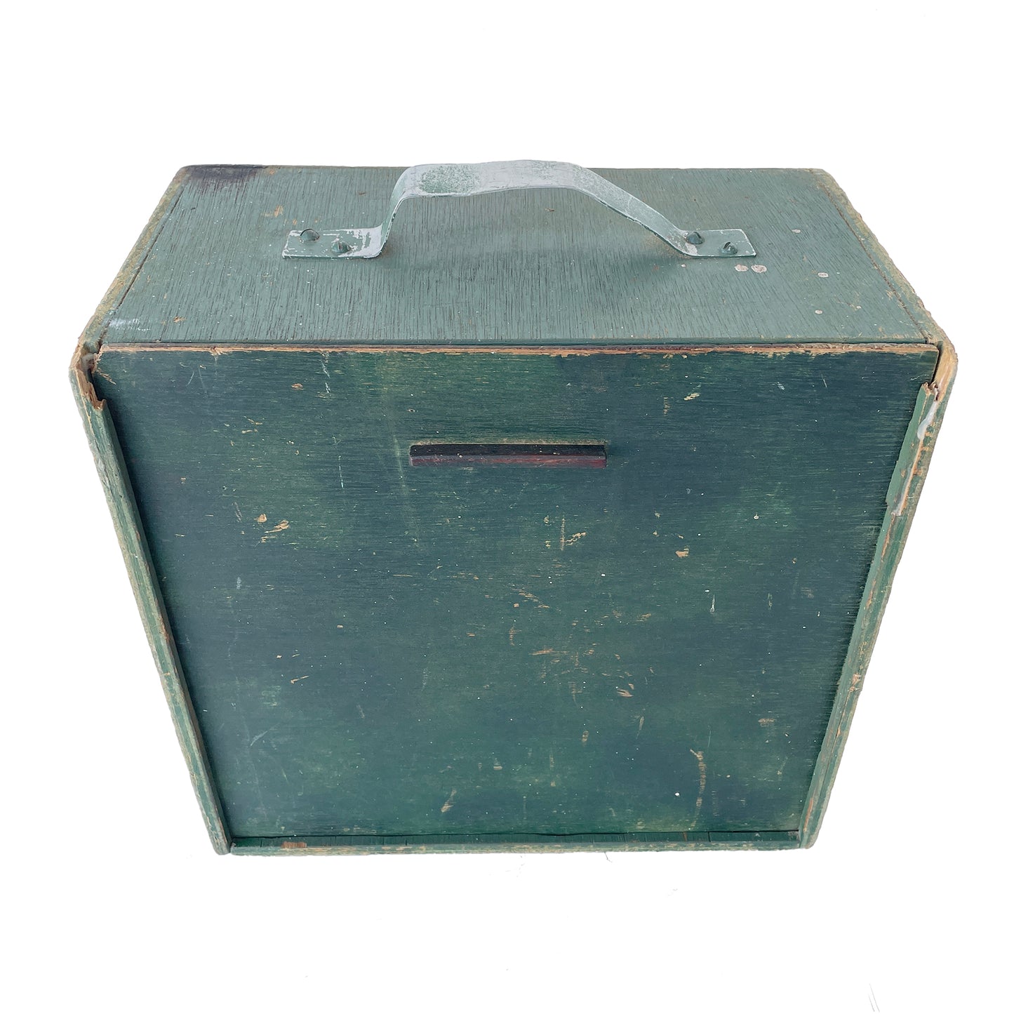 Scratch Built Desktop Storage Box - Green