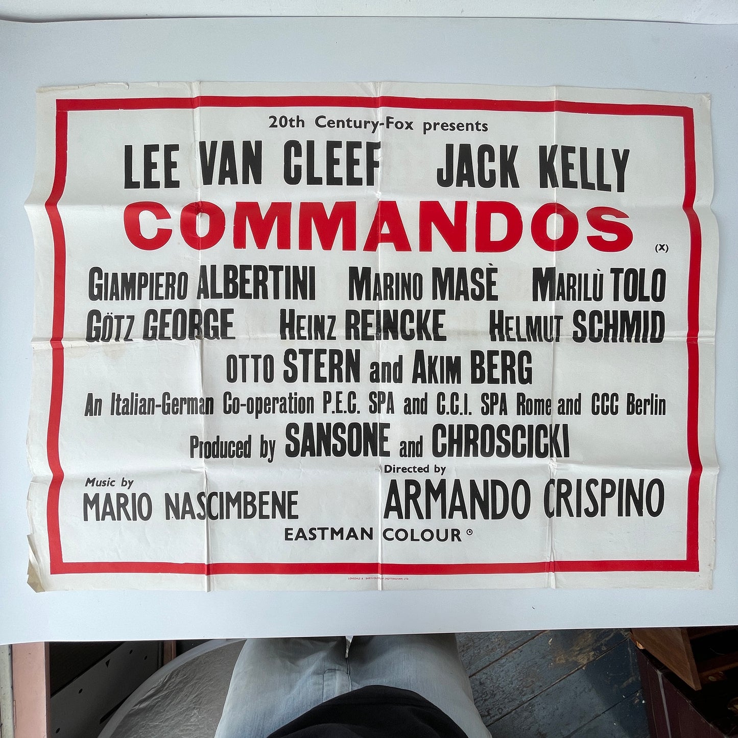 1968 Original Movie Poster – Commandos
