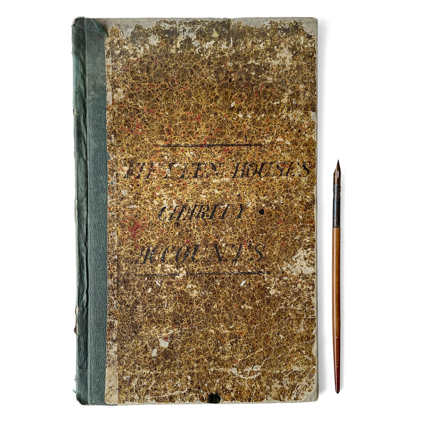Beautiful 1862 Accounts Book