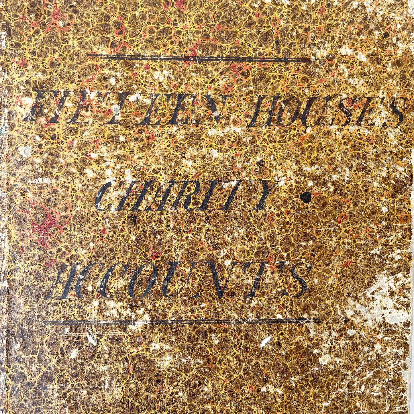 Beautiful 1862 Accounts Book