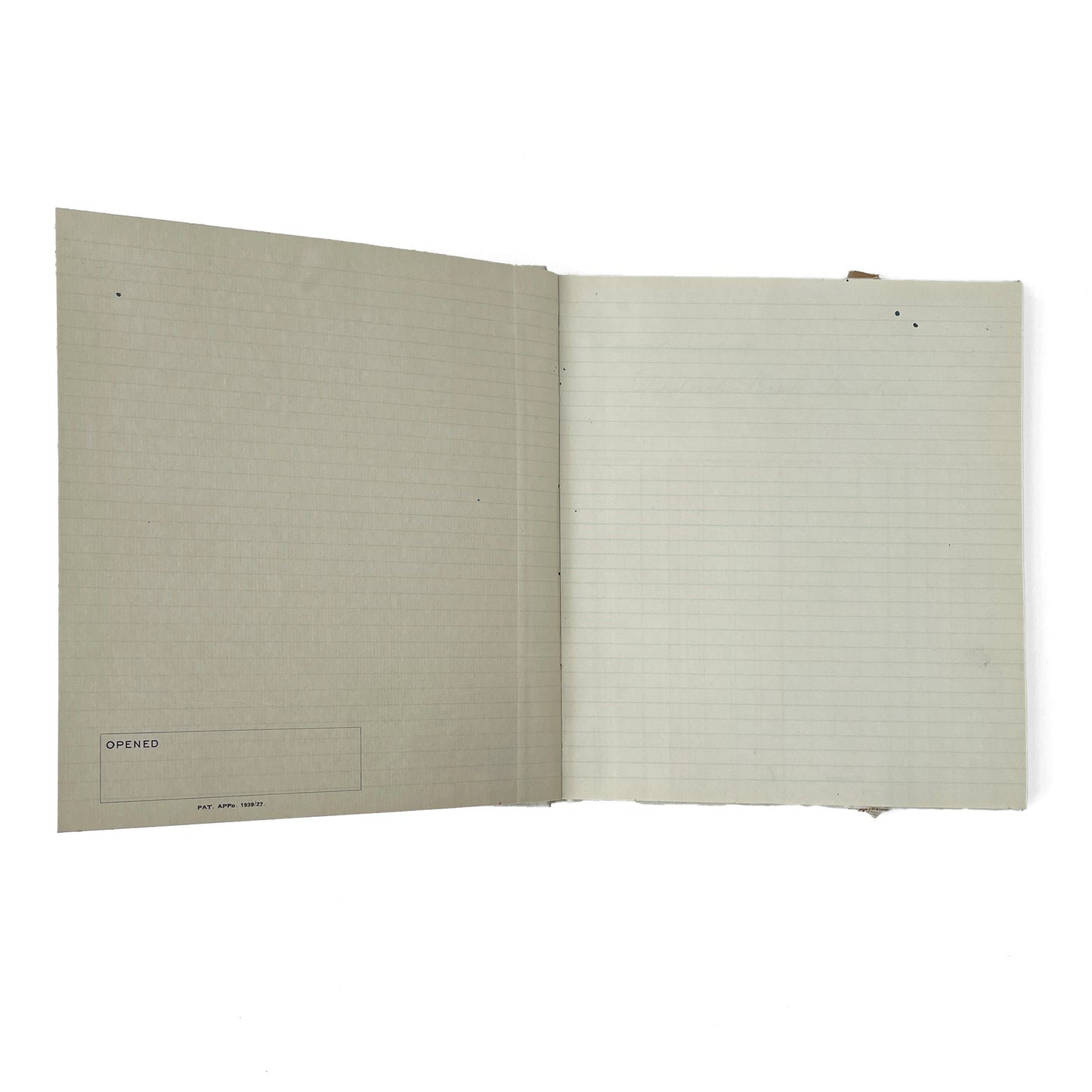 1939 Unused District Bank Account Book