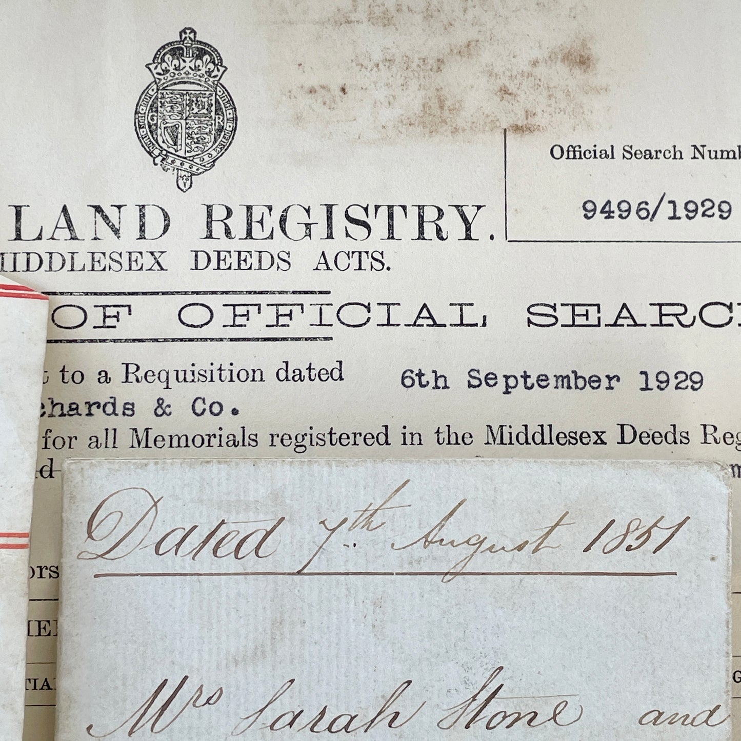 Beautiful Bundle of Legal Documents Circa 1800s – Early 1900s – Bundle 1