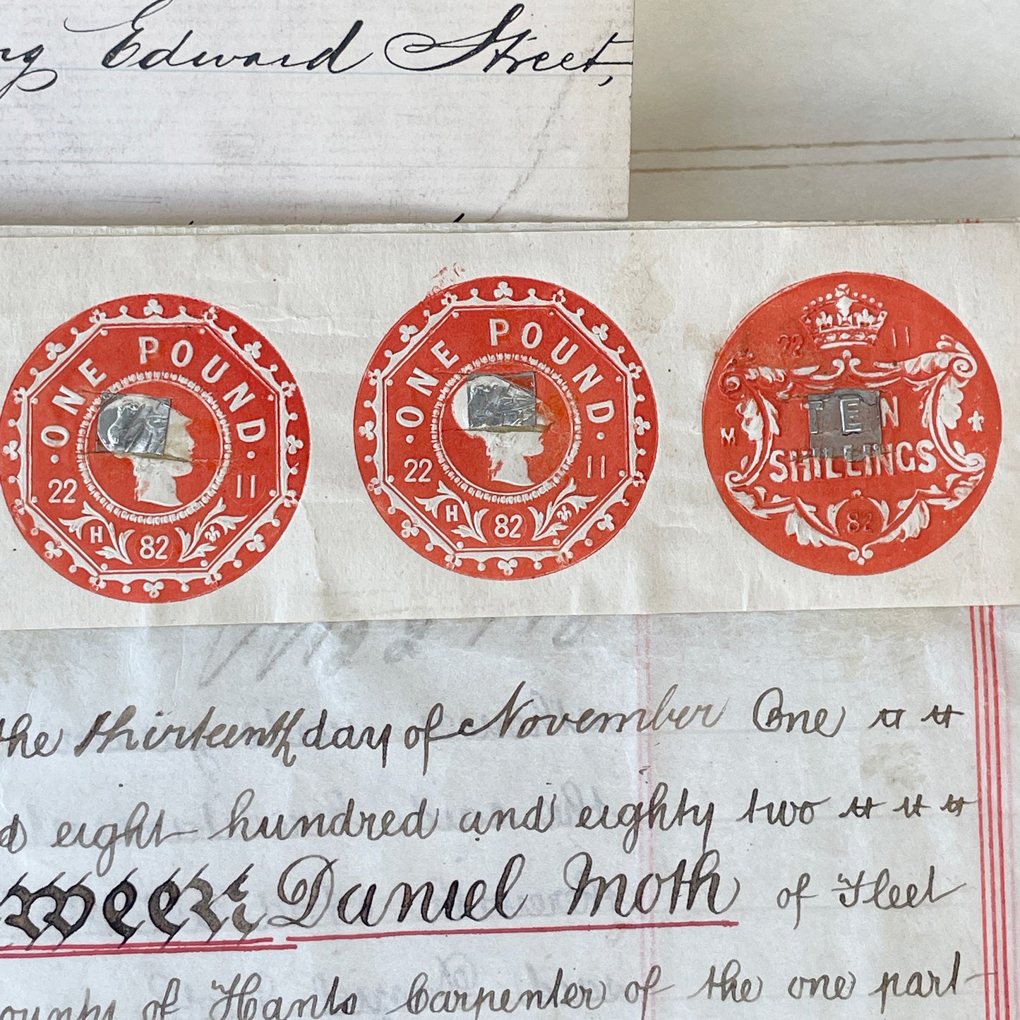 Beautiful Bundle of Legal Documents Circa 1800s – Early 1900s – Bundle 1