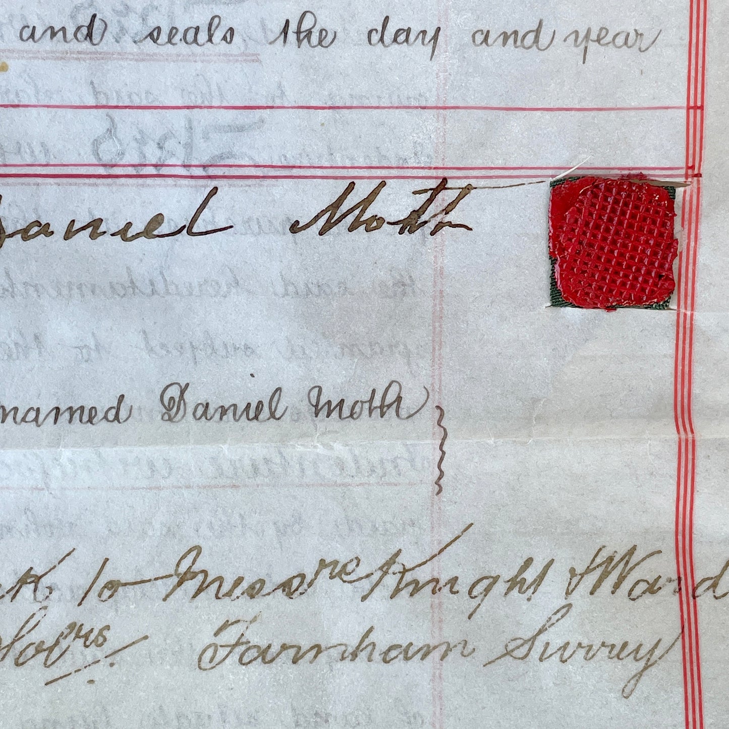 Beautiful Bundle of Legal Documents Circa 1800s – Early 1900s – Bundle 1