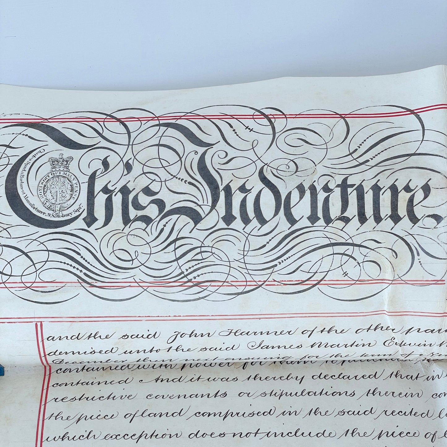 Beautiful Bundle of Legal Documents Circa 1800s – Early 1900s – Bundle 1