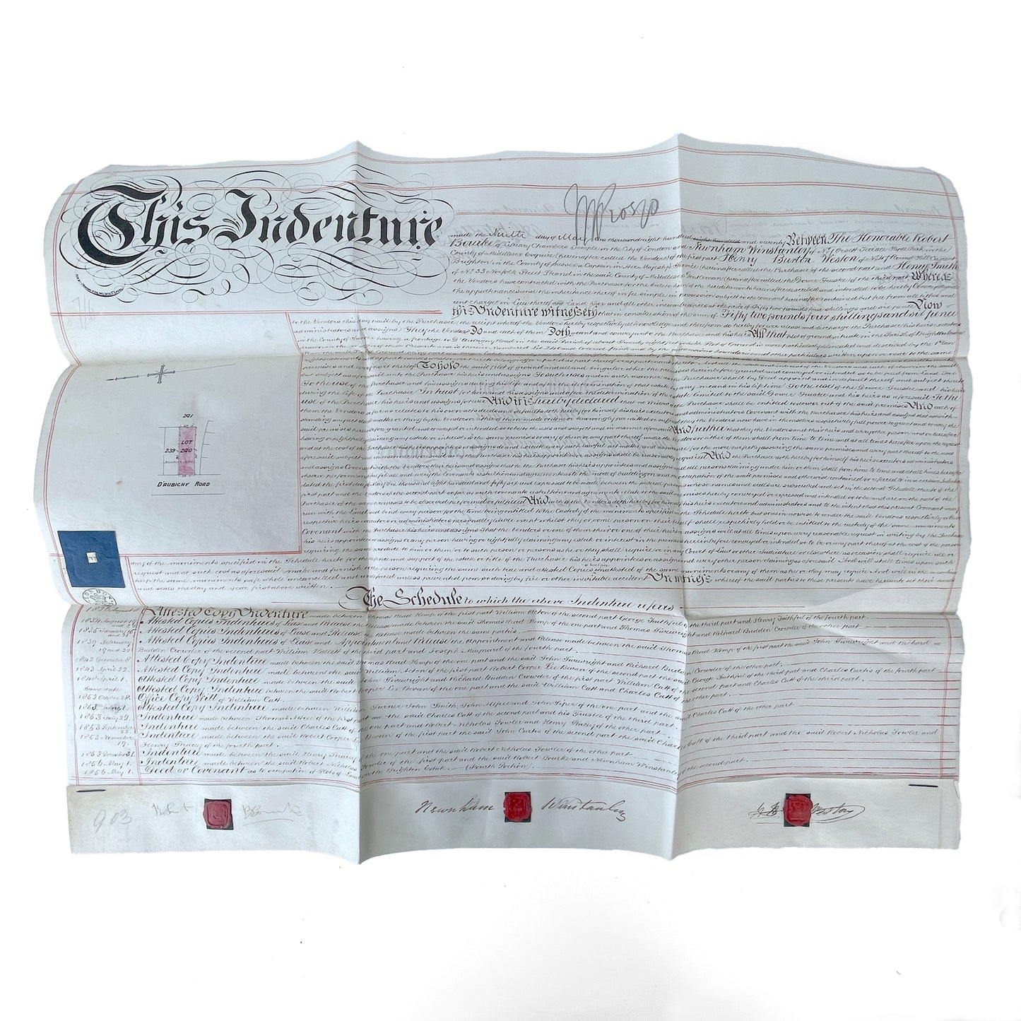 Beautiful Bundle of Legal Documents Circa 1800s – Early 1900s – Bundle 2