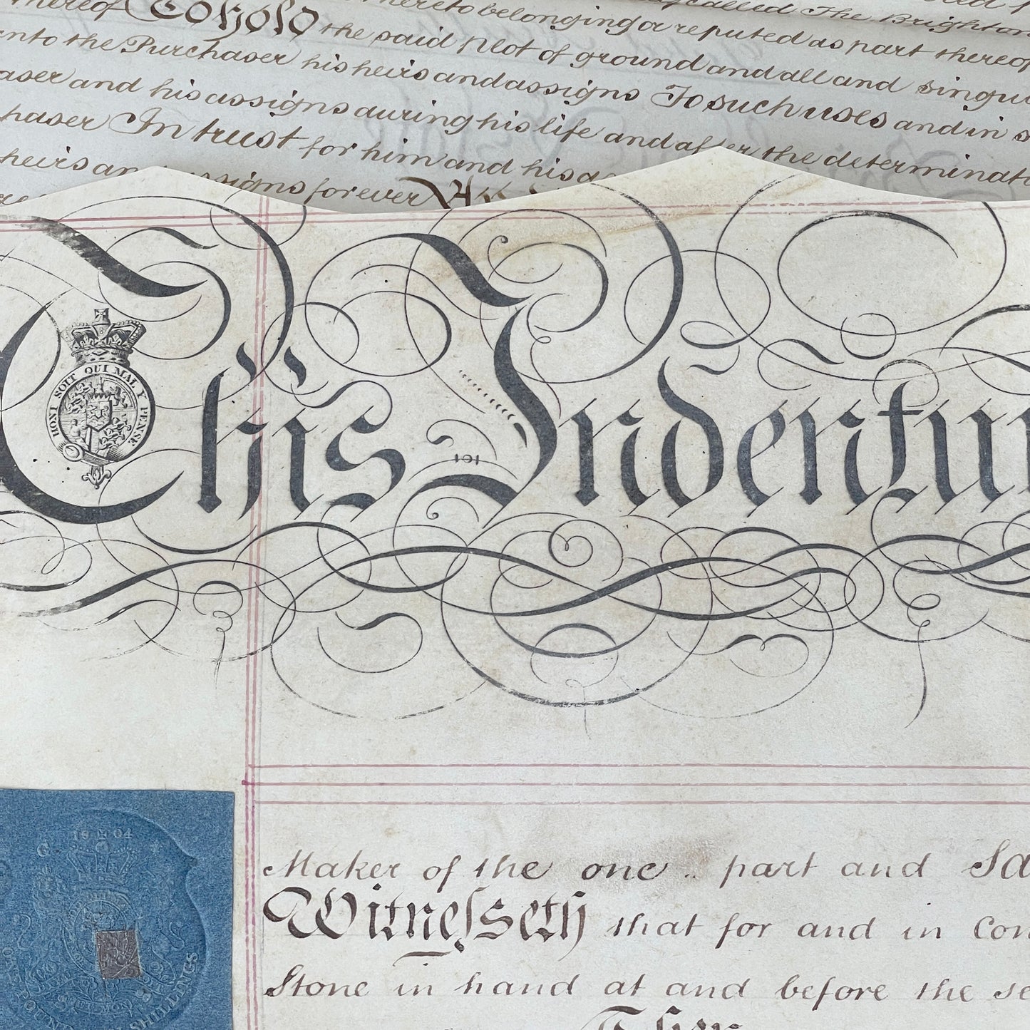Beautiful Bundle of Legal Documents Circa 1800s – Early 1900s – Bundle 2