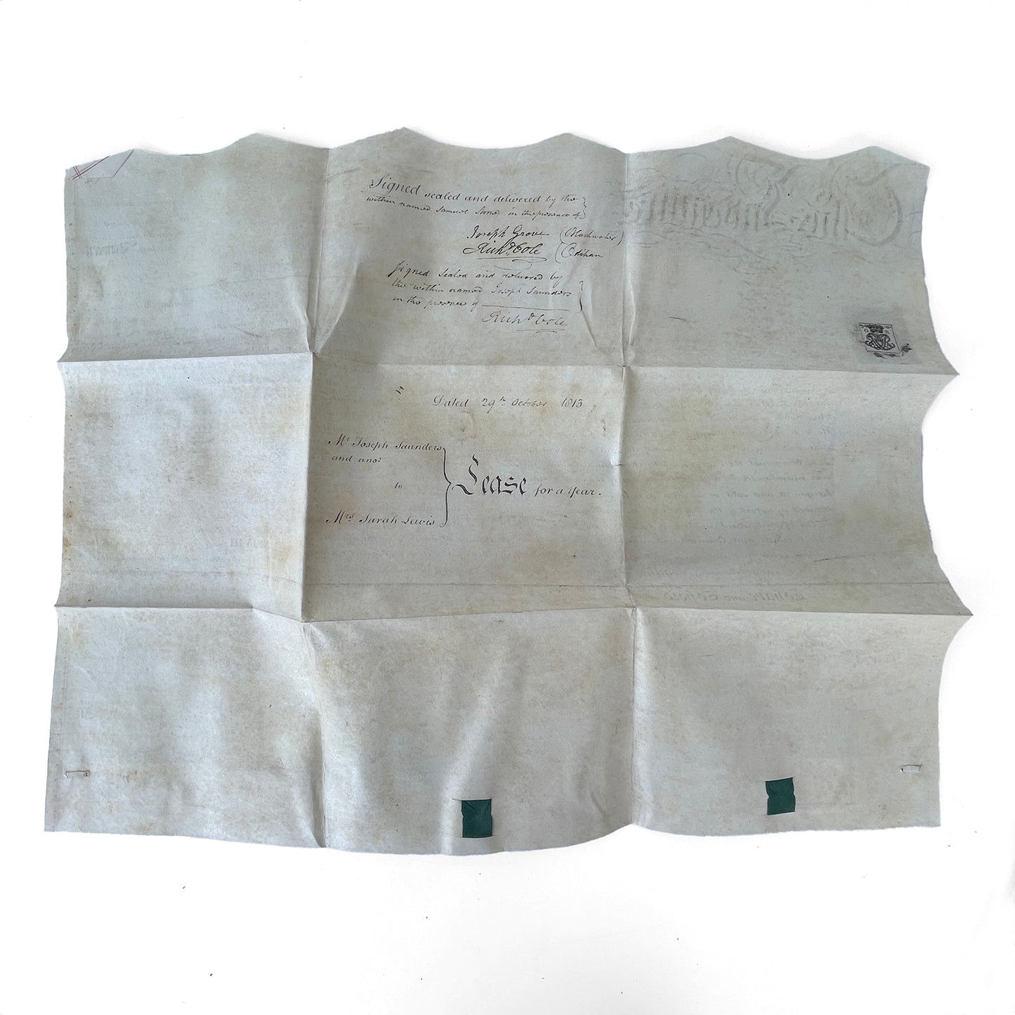 Beautiful Bundle of Legal Documents Circa 1800s – Early 1900s – Bundle 2