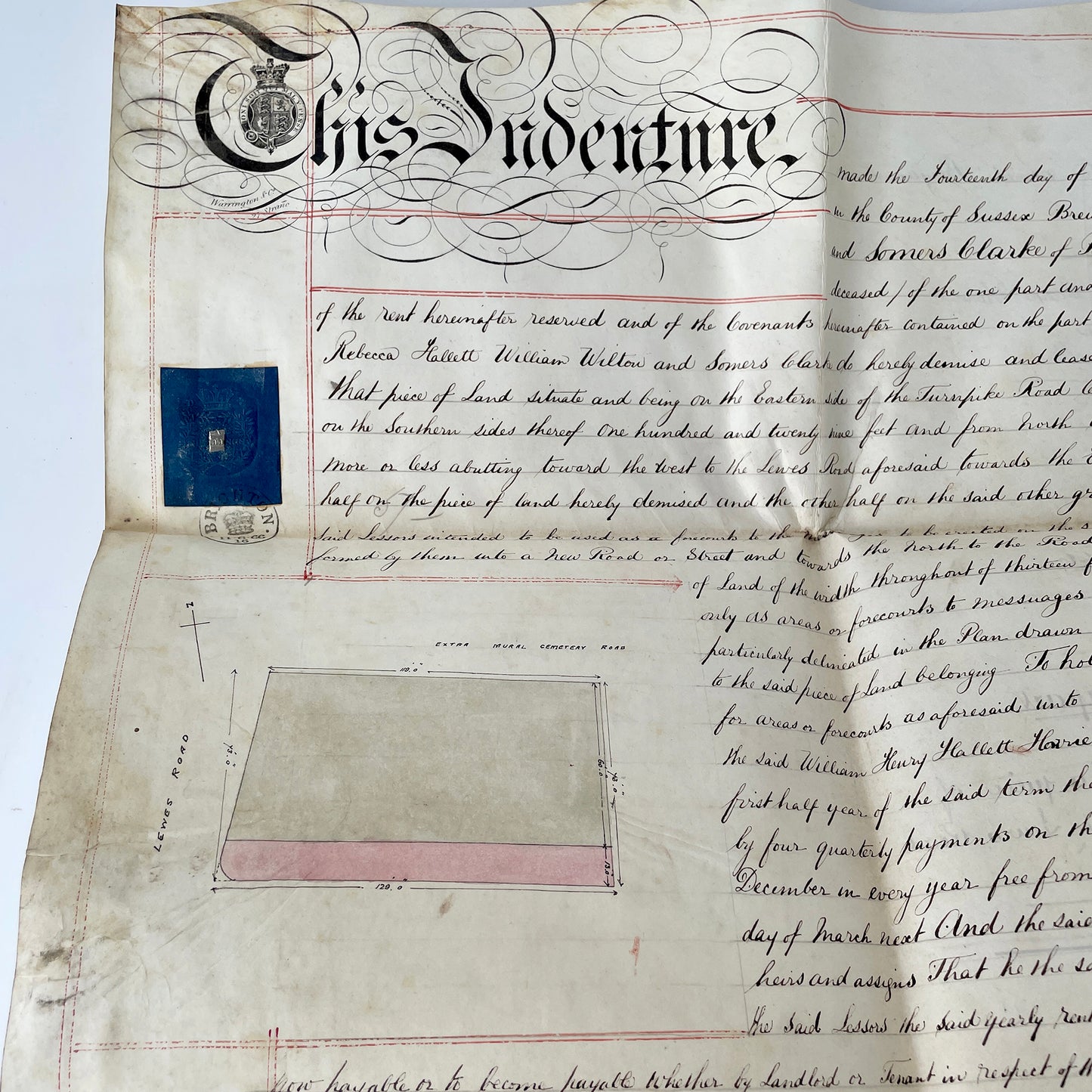 Beautiful Bundle of Legal Documents Circa 1800s – Early 1900s – Bundle 3