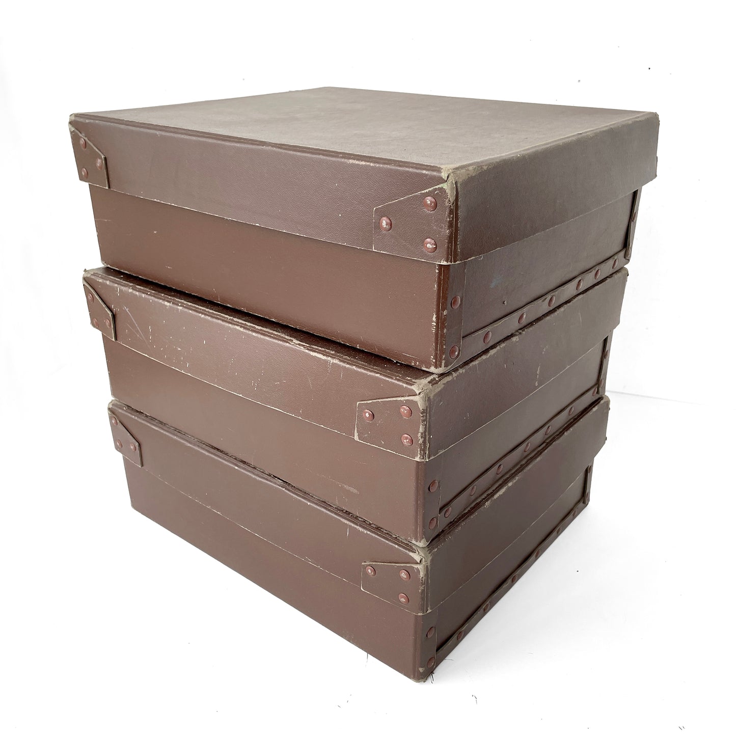 Set of Three 1950s Haberdashery Shop Boxes – OPTION B