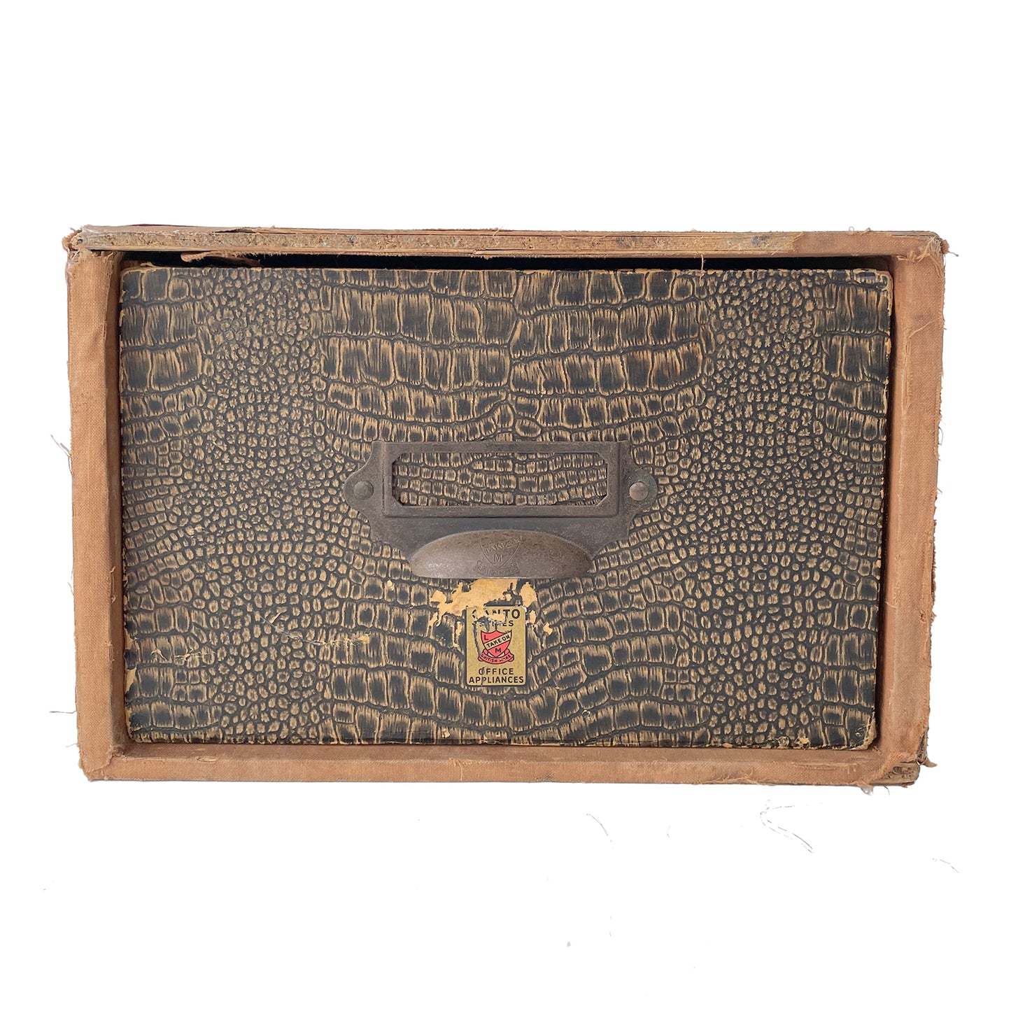 1930s Desktop Index Card Drawer