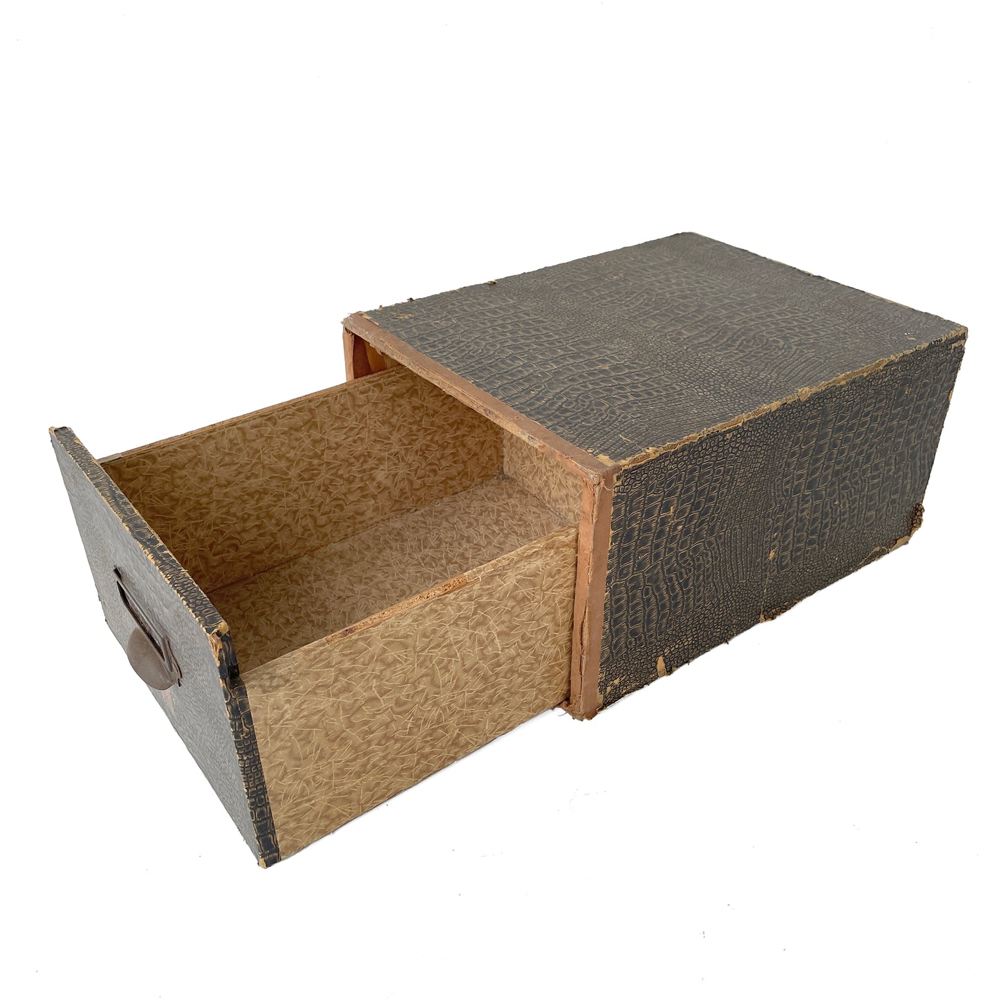 1930s Desktop Index Card Drawer