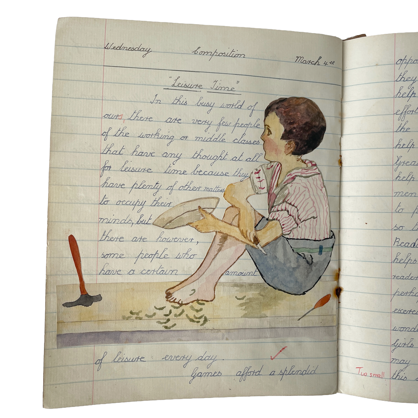 Fantastic 1950s English School Book