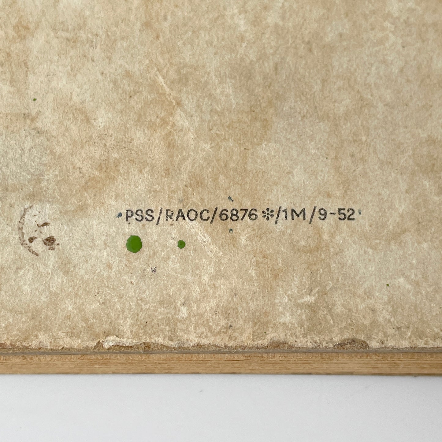 1952 ‘Stationery Office’ Hardbacked Lined Notebook