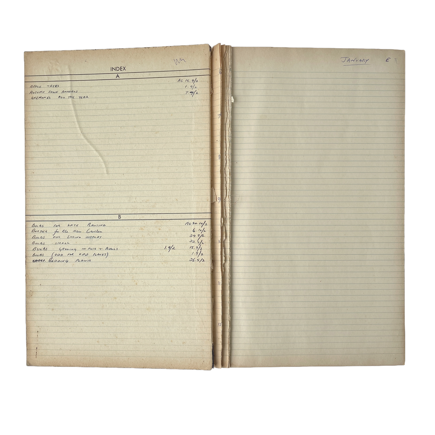 1952 ‘Stationery Office’ Hardbacked Lined Notebook