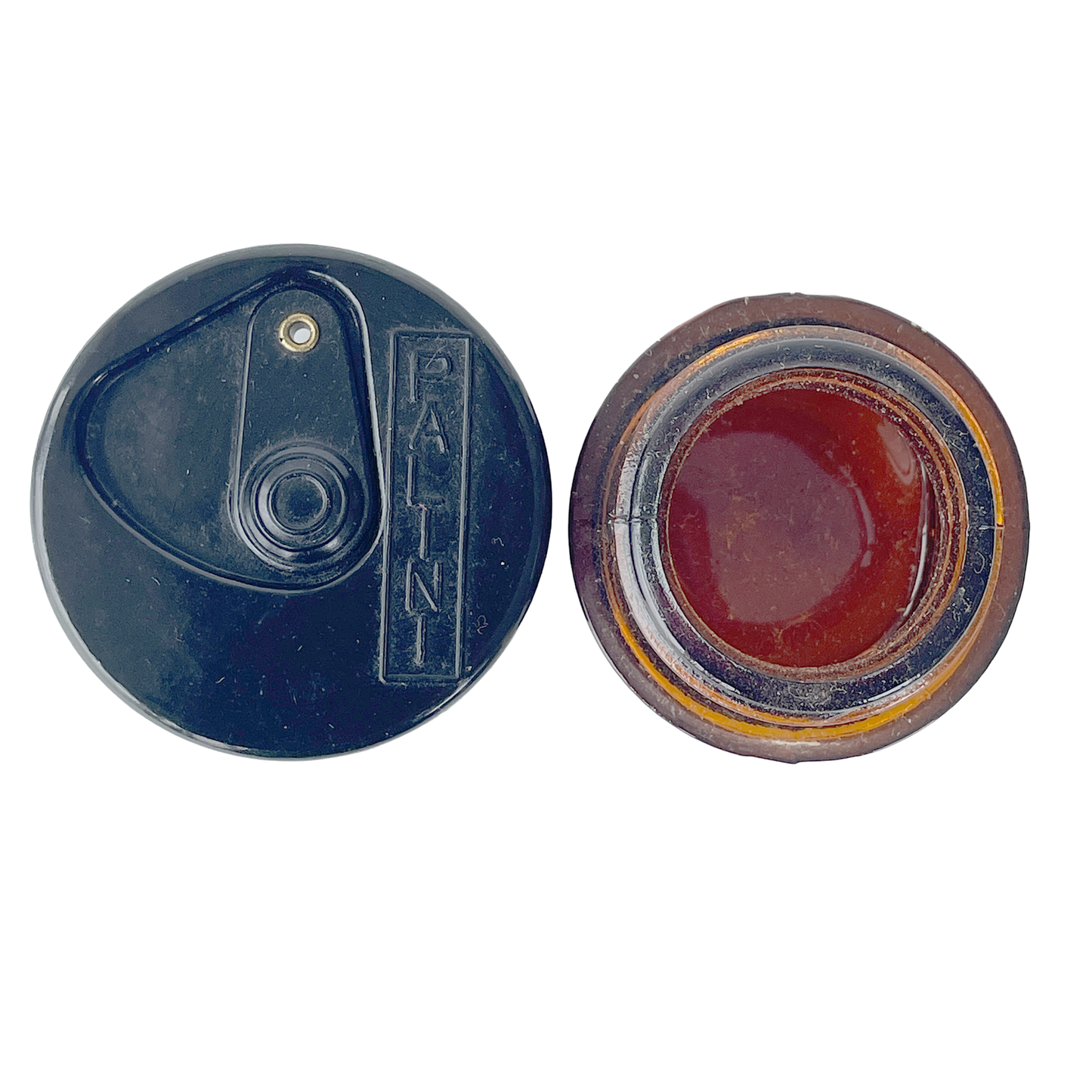1920s Bakelite & Glass Travel Inkwell – Palitni