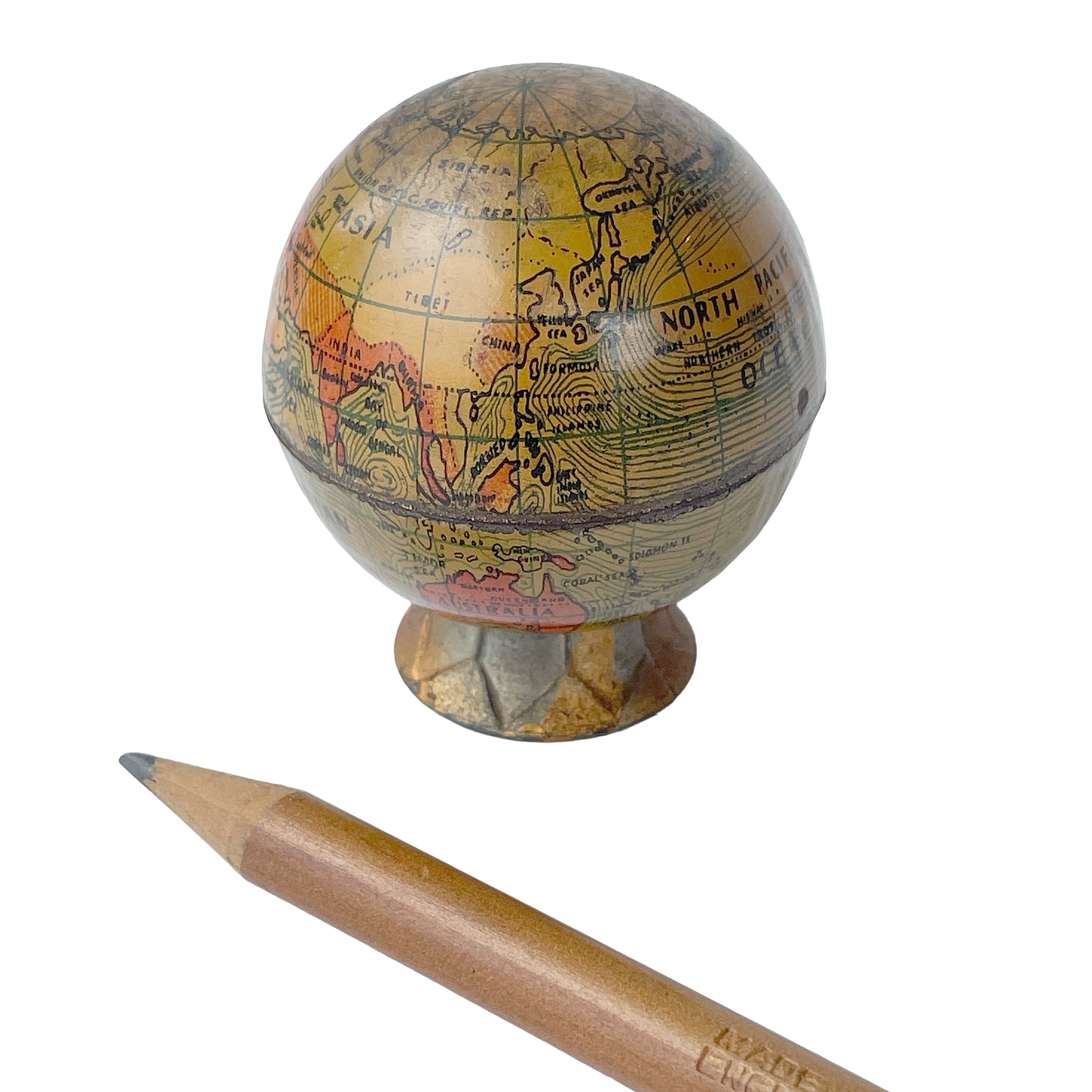 1930s Novelty Globe Pencil Sharpener