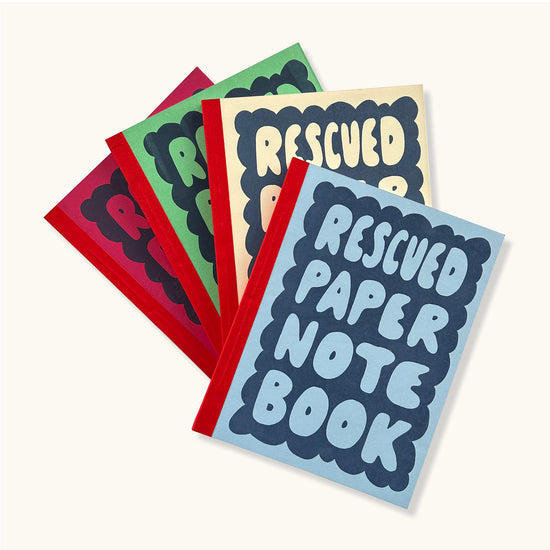 Rescued Paper Notebook (LARGE 21 X 27.5CM) - Sukie