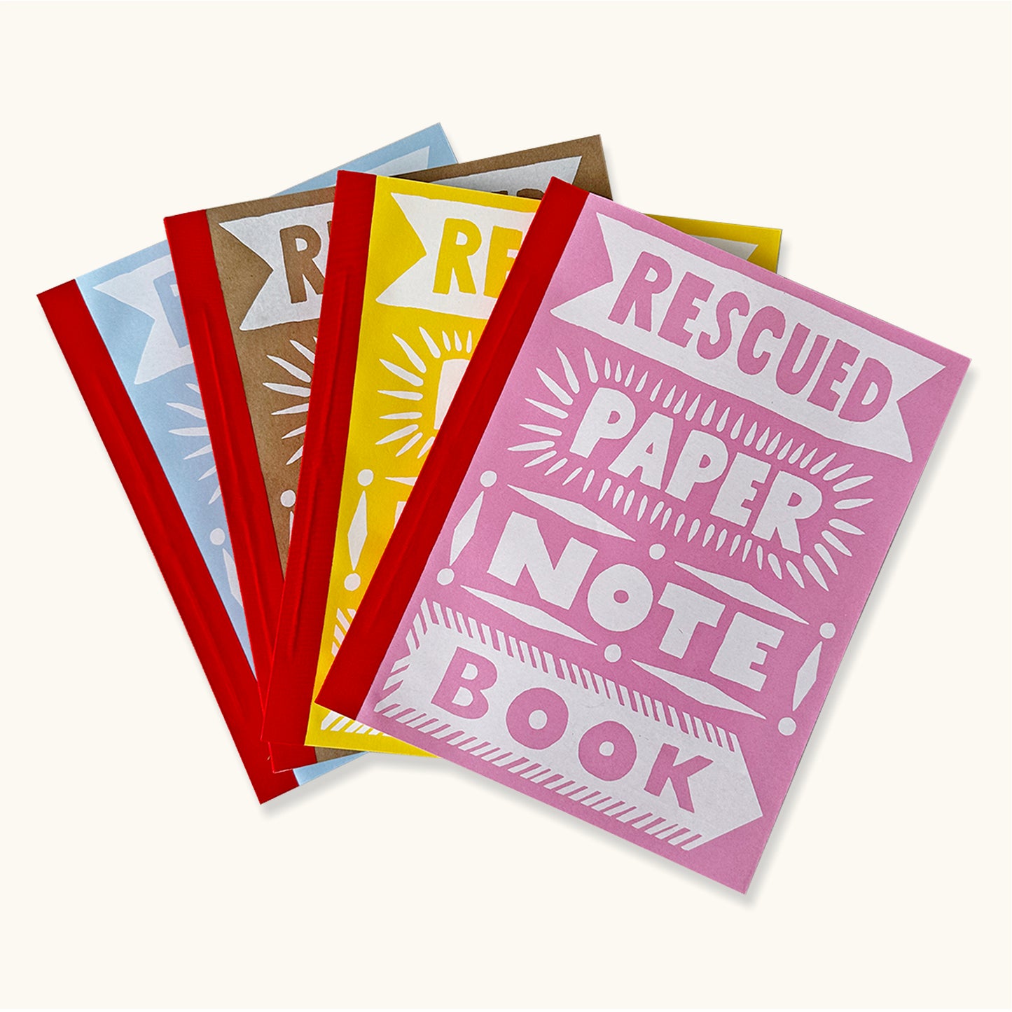 Rescued Paper Notebook (LARGE 19.5 X 24CM)