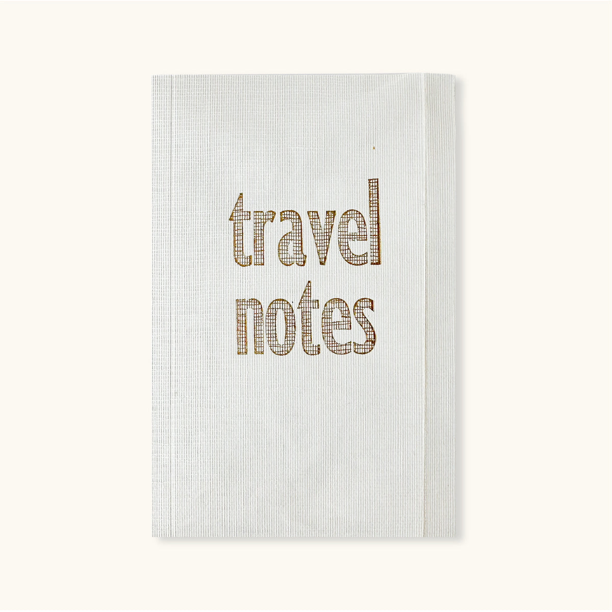 Travel Notes Book With Linen Map Cover – Sukie