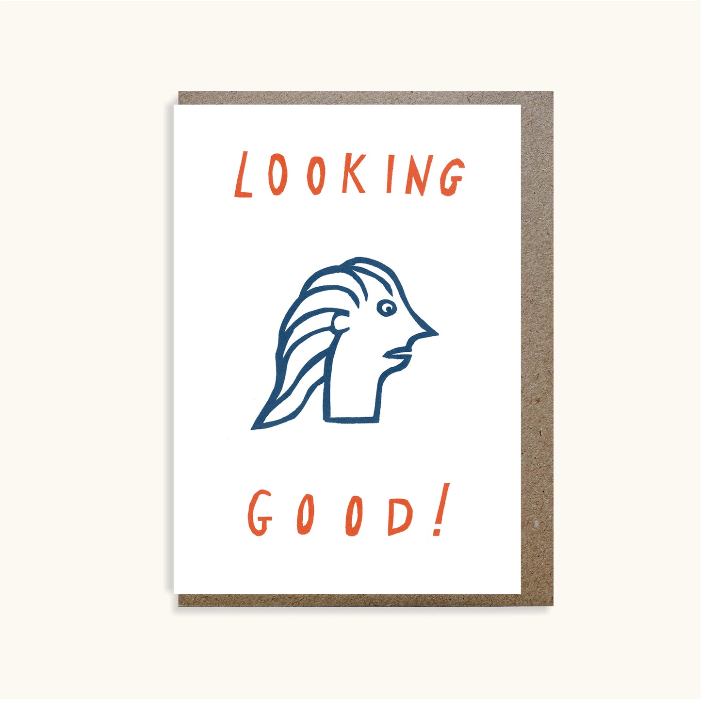 Looking Good (Woman) Greetings Card
