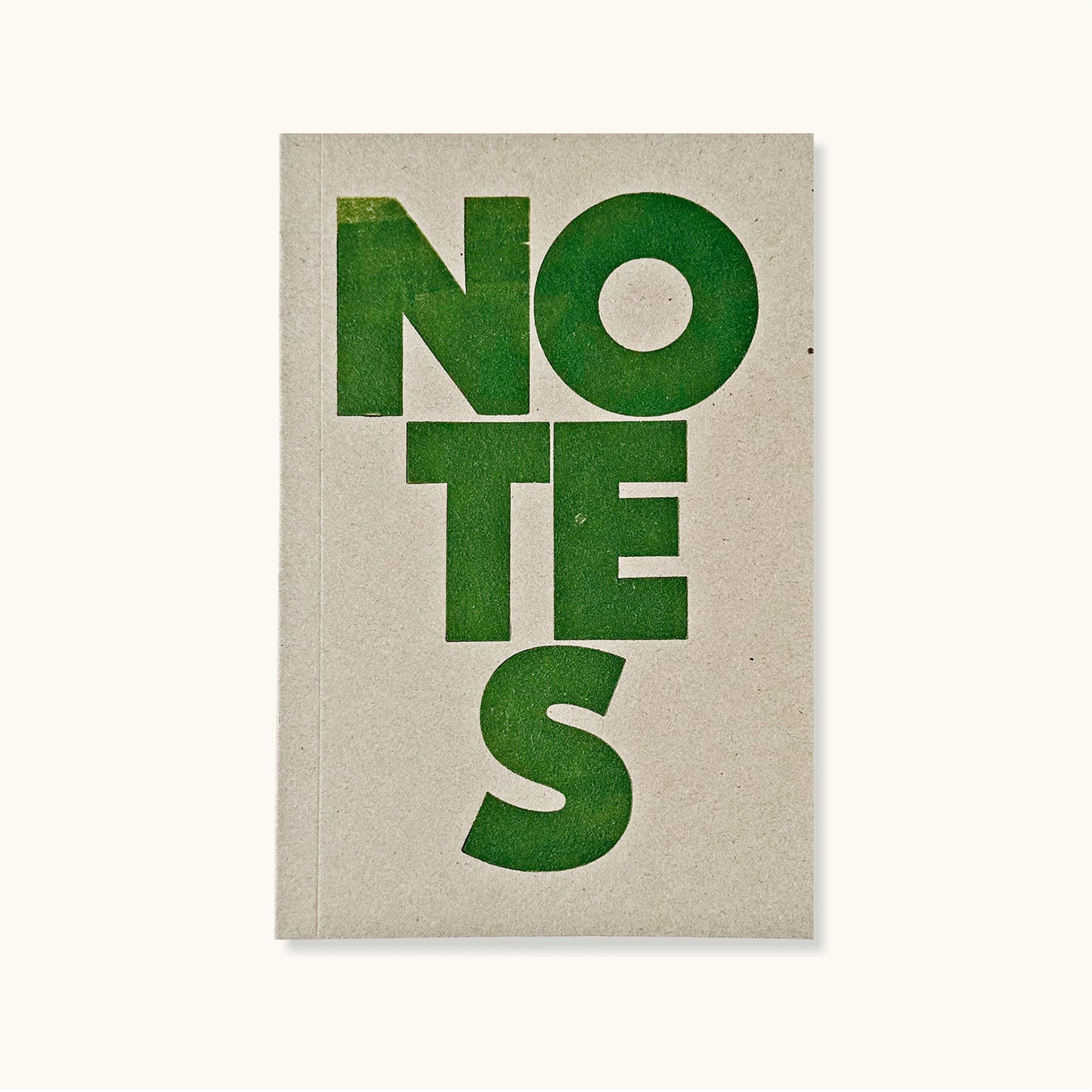 Notes Typography Notebook With Lined Pages