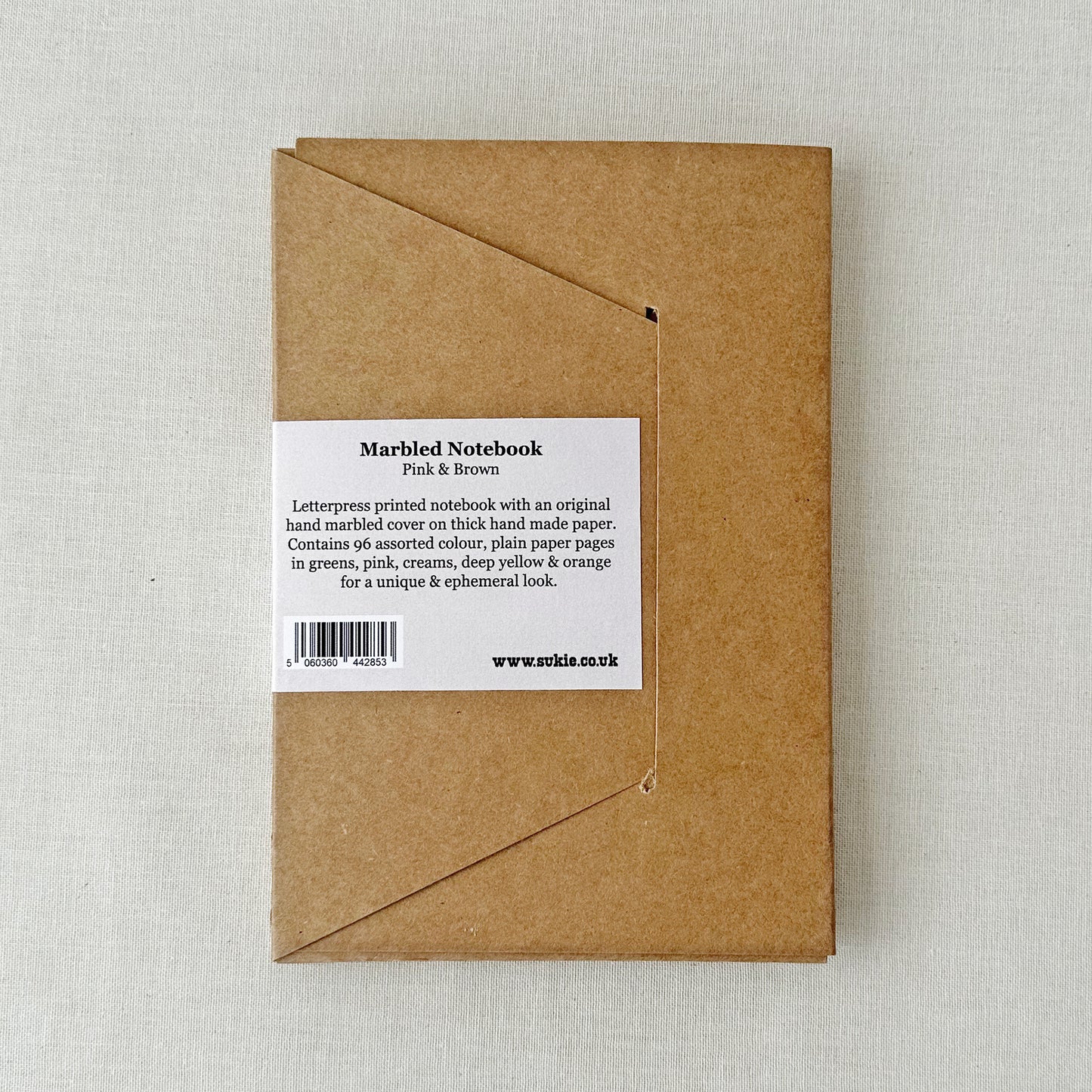 Pink Marbled Notebook