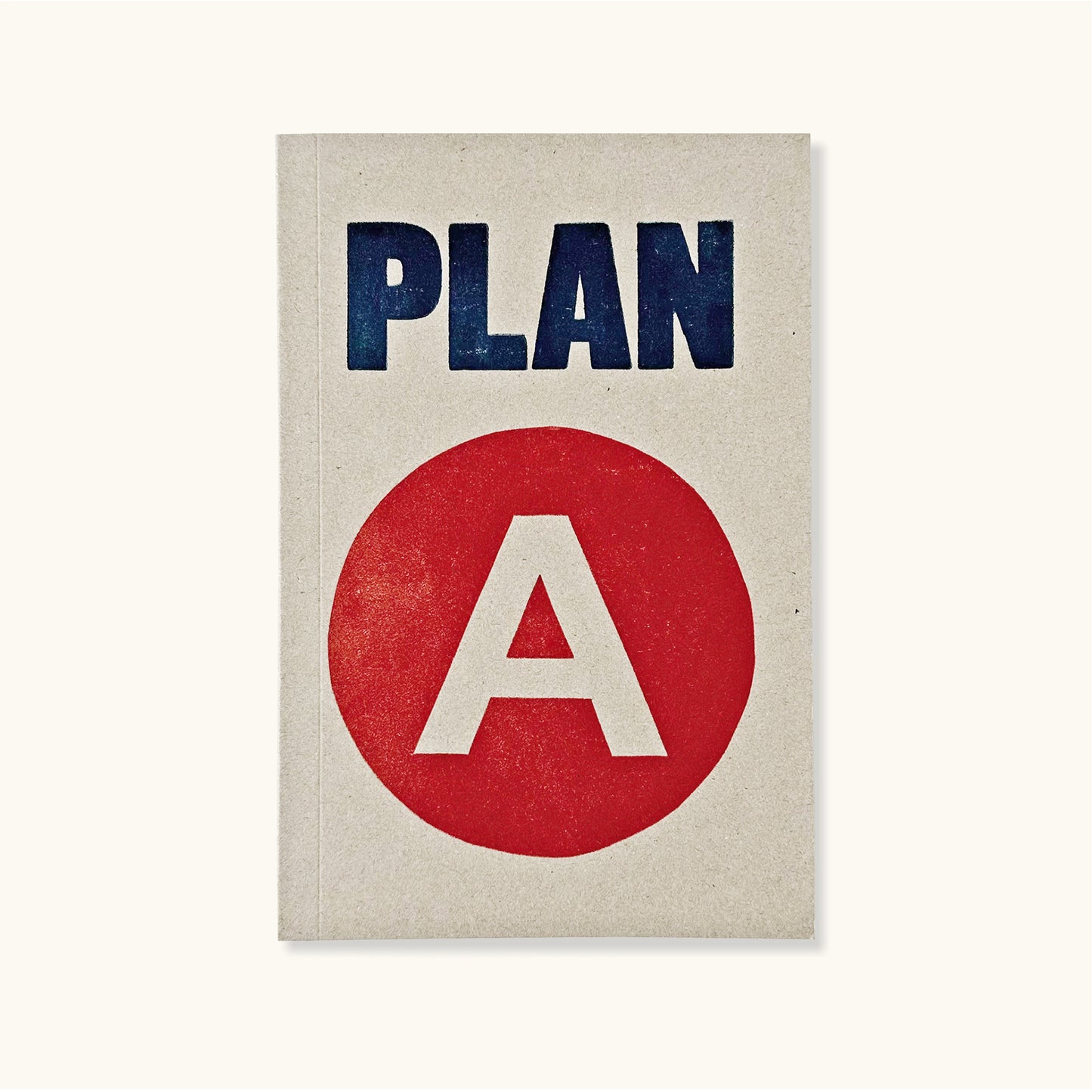 Plan A Typography Notebook With Lined Pages