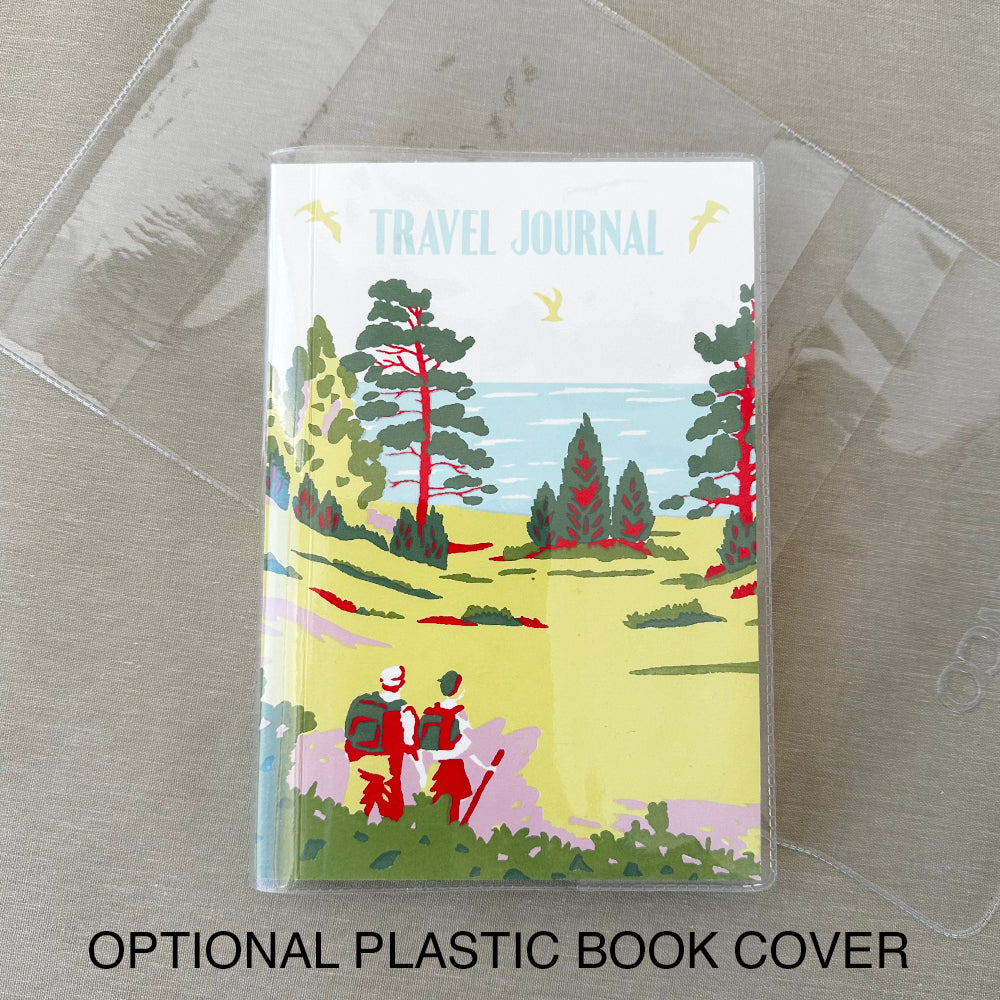 Vintage Map Journal With Gold Type