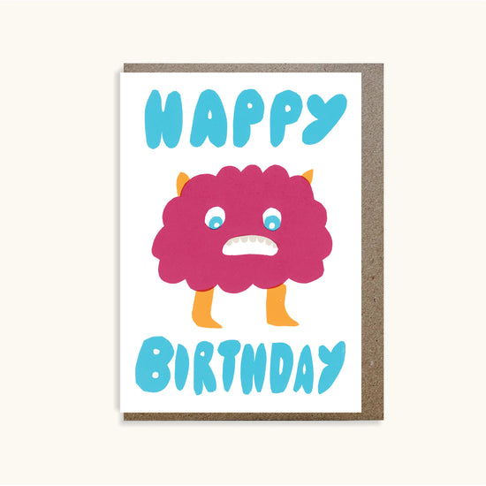 Raspberry Birthday Card