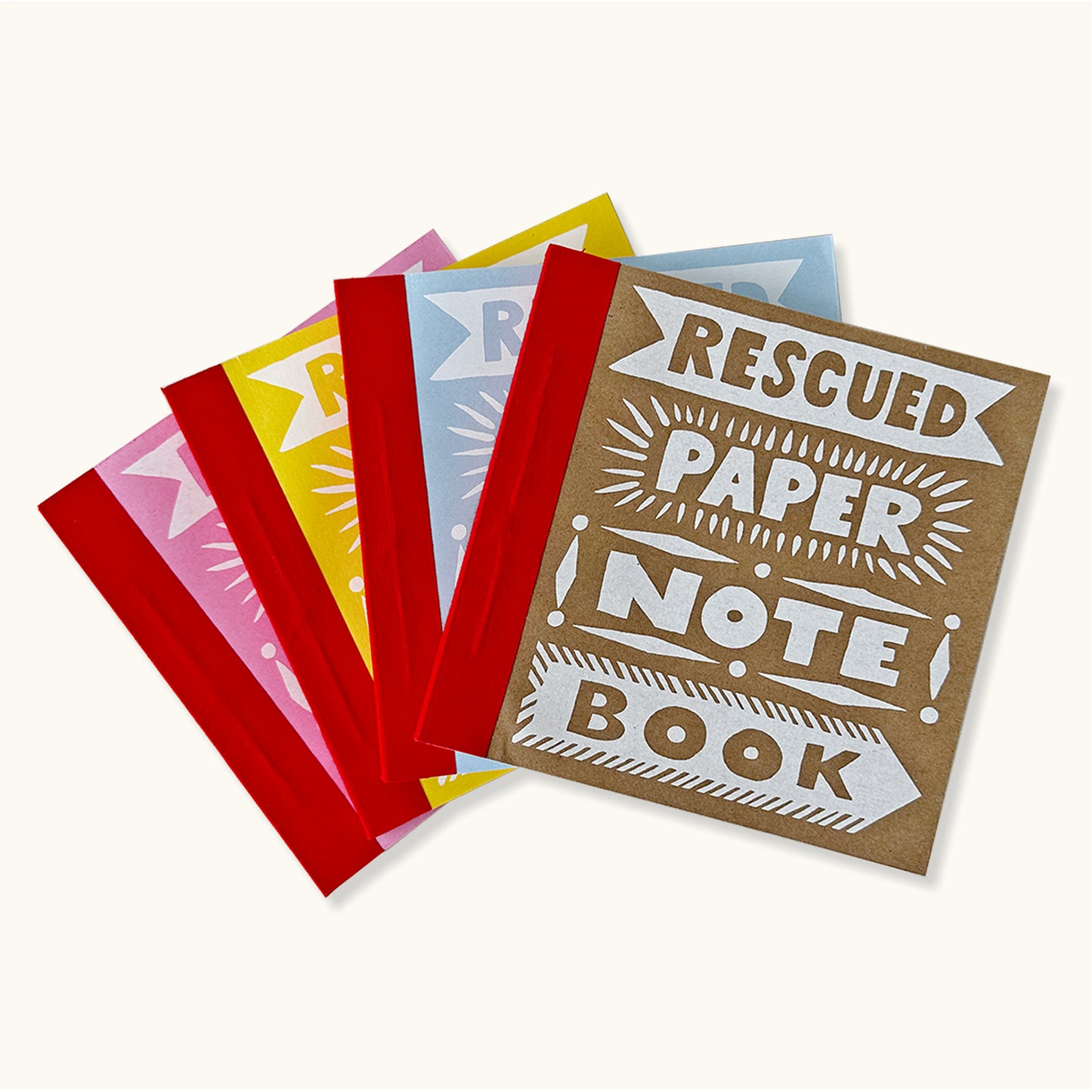 Rescued Paper Notebook (SMALL 14 X 14CM)