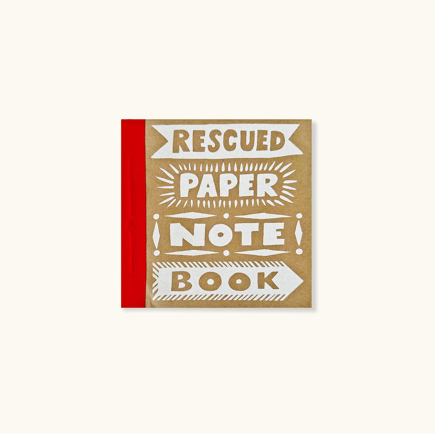 Rescued Paper Notebook (SMALL 14 X 14CM)