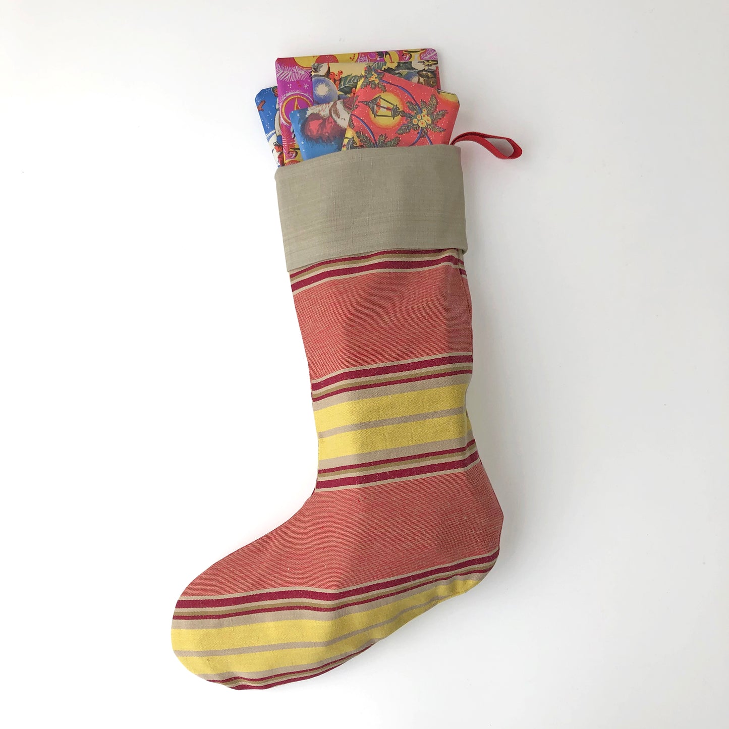 Vintage Christmas Stocking