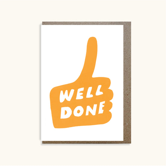 Well Done Card