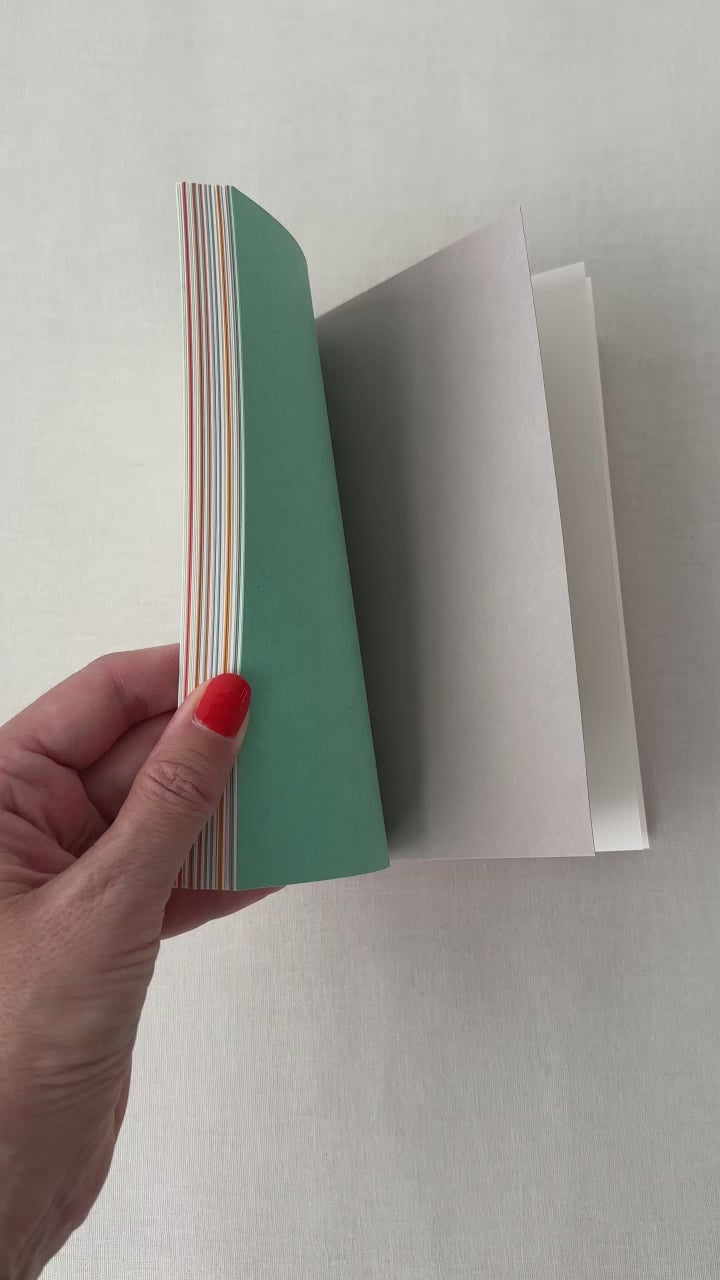 Load and play video in Gallery viewer, Royal Blue Marbled Notebook
