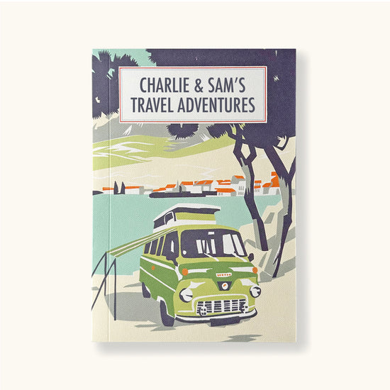 Load image into Gallery viewer, Beach Camper Travel Journal With Green Campervan - Sukie
