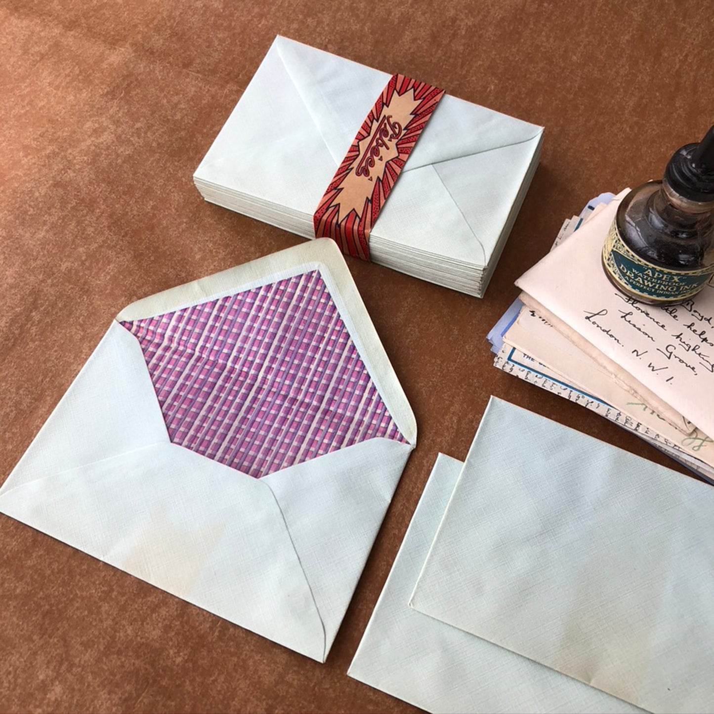 Set of Portuguese Envelopes - Style 12 - Sukie
