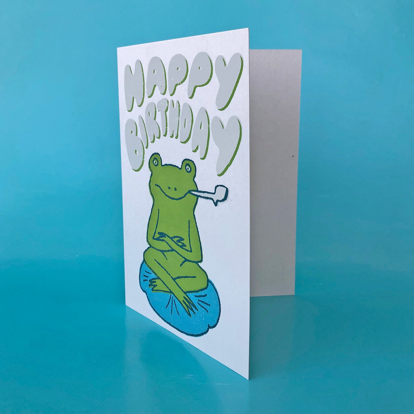 Frog Happy Birthday Card - Sukie