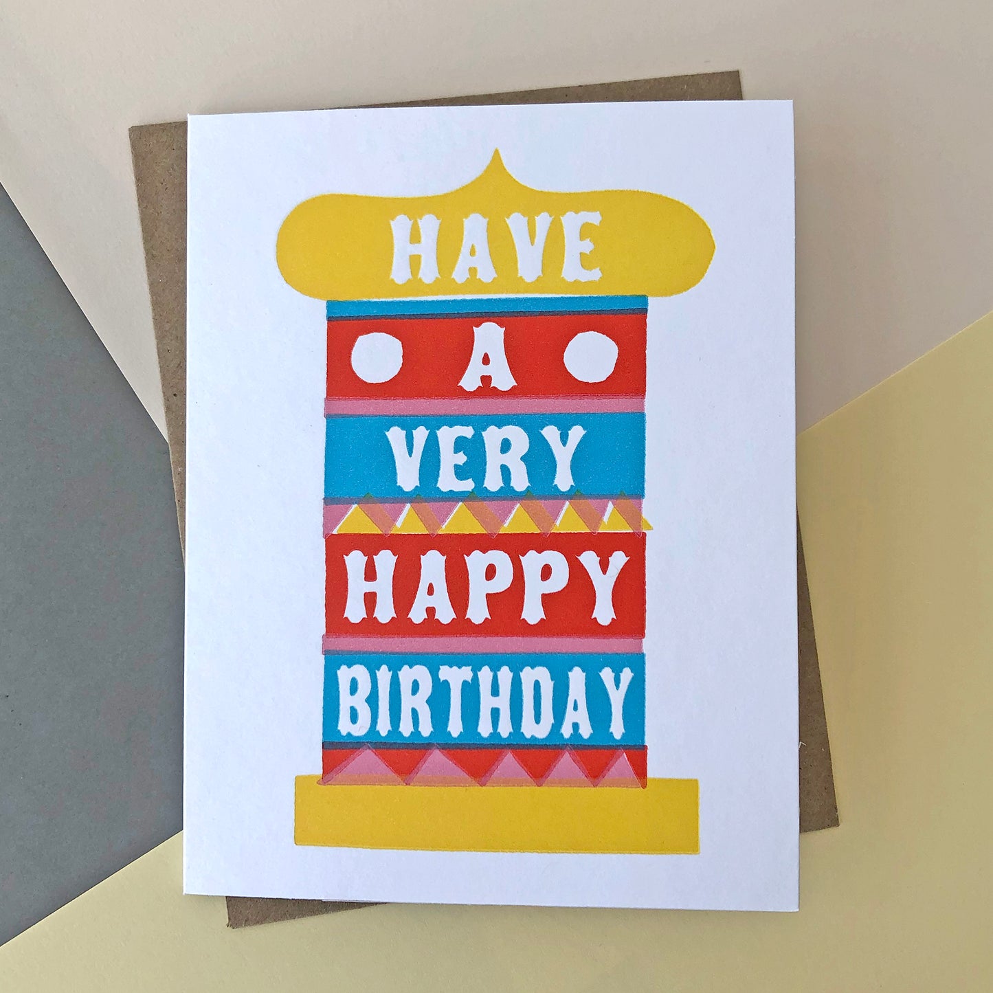 Load image into Gallery viewer, Happy Birthday Letterpress Card - Sukie
